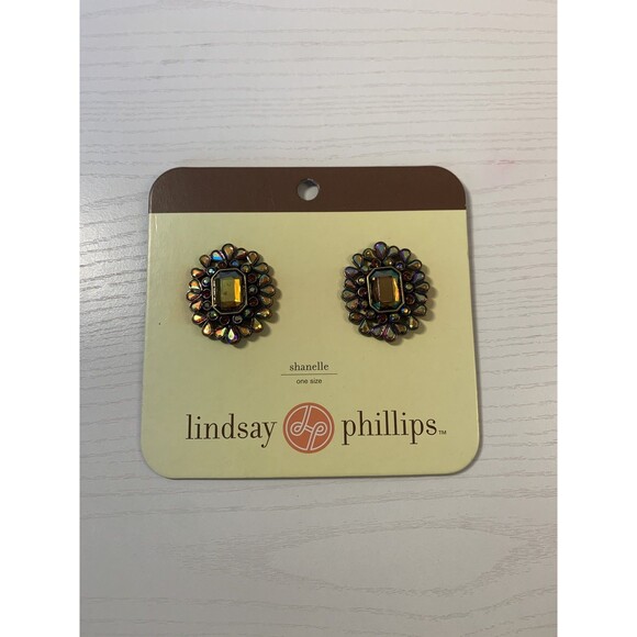 NEW Lindsay Phillips Crocs Interchangeable Shoe Snaps Charms Gem Shanelle New - Picture 3 of 4